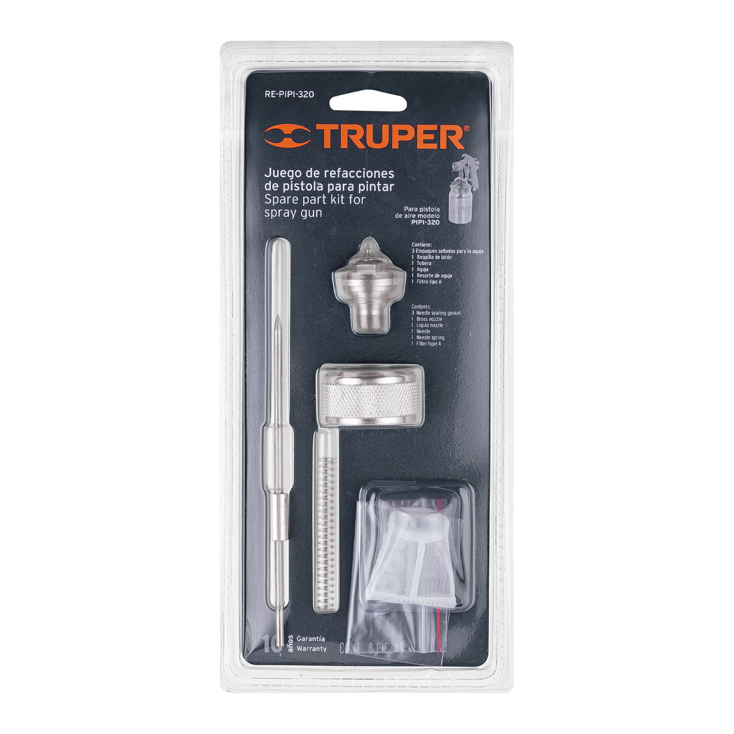 Repuestos de pistolas para pintar, PIPI-320