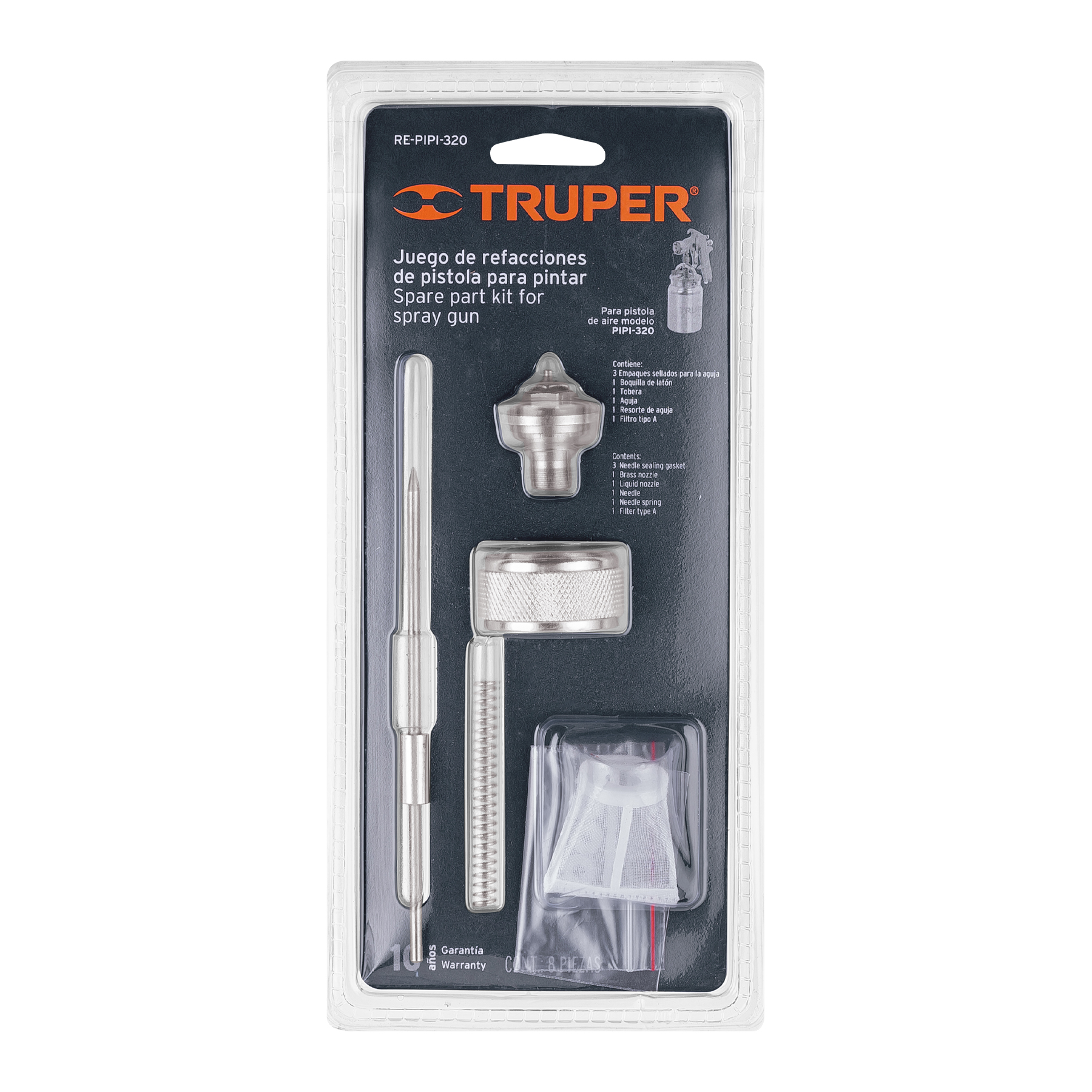 Repuestos de pistolas para pintar, PIPI-320