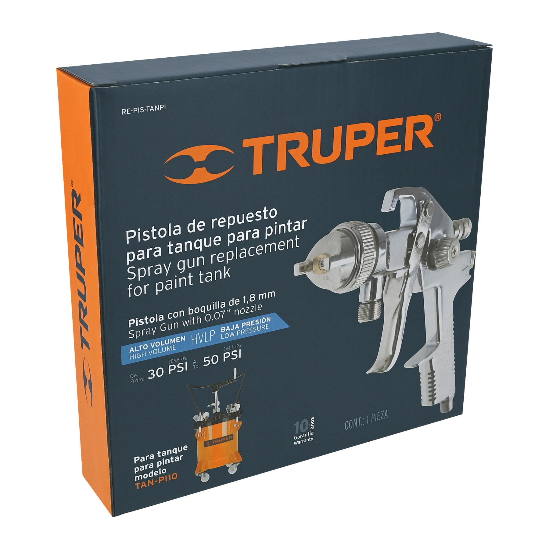 Repuesto de pistola para TANPI-10