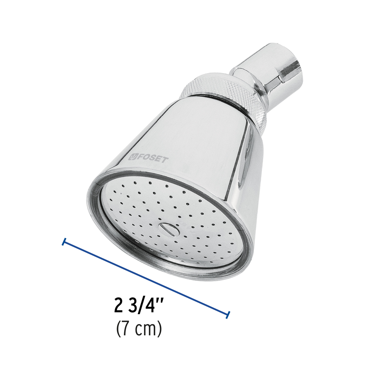 Regadera, 2-3/4", sin brazo, Aero