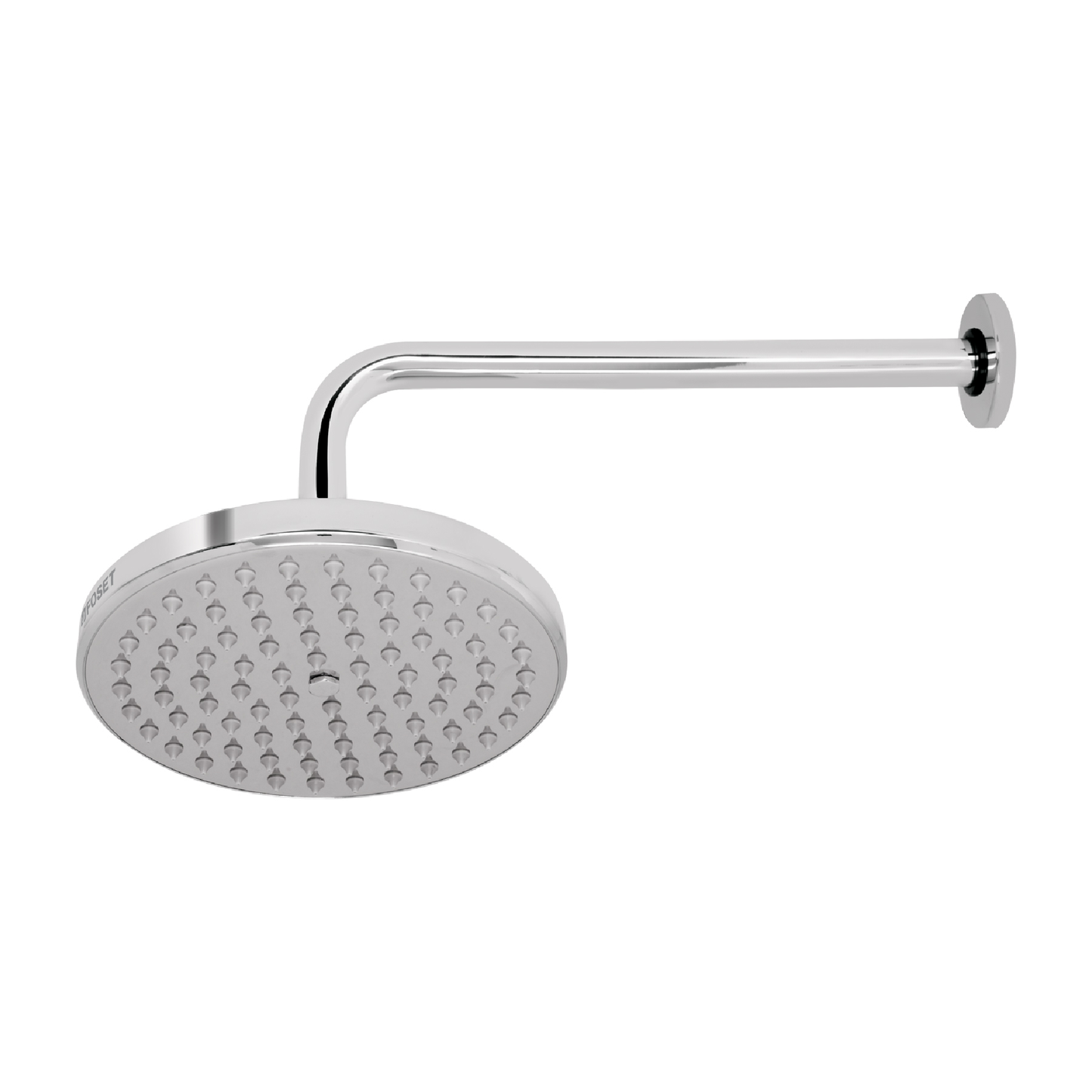 Regadera redonda, 8", con brazo, Element