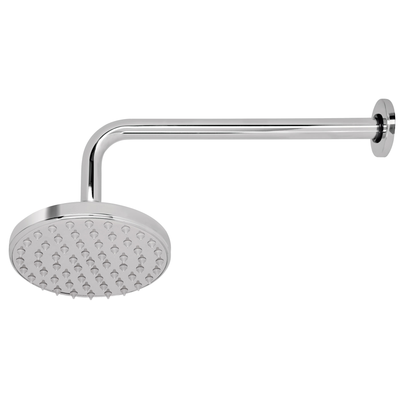 Regadera redonda, 6", con brazo, Element