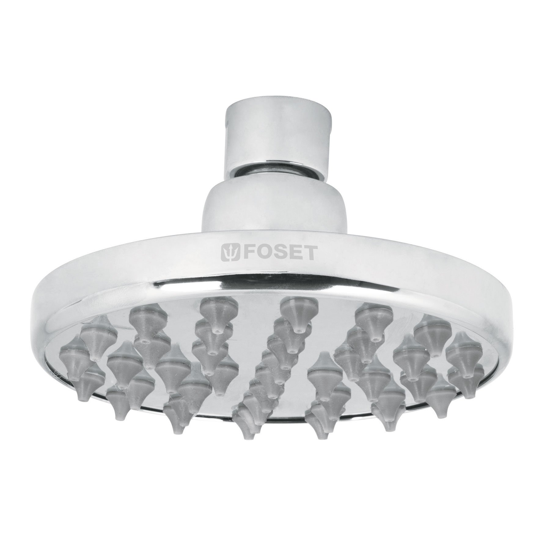 Regadera redonda, 4", sin brazo, Element