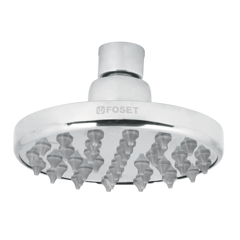Regadera redonda, 4", sin brazo, Element