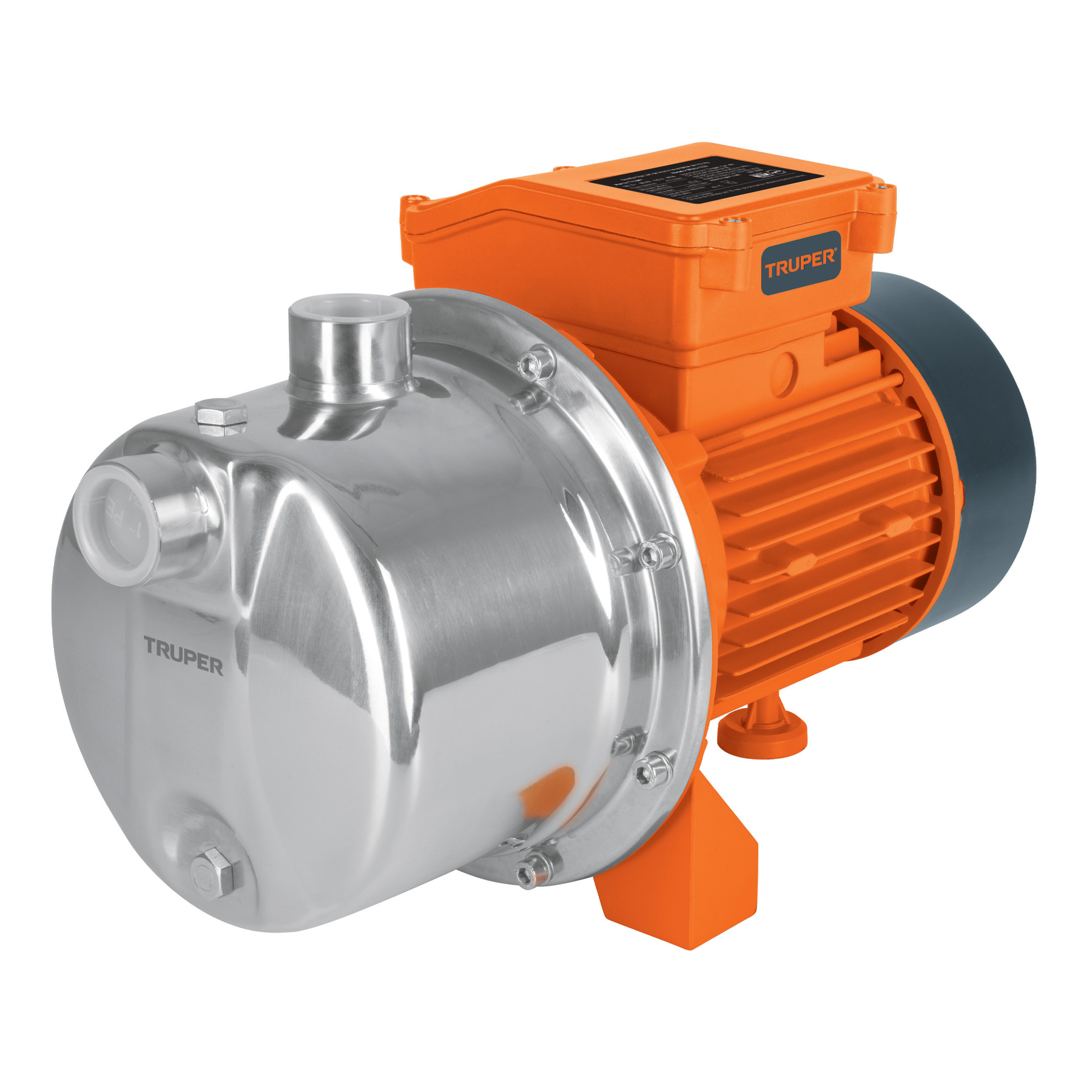 Bomba eléctrica para agua, tipo jet, acero inoxidable, 1 HP