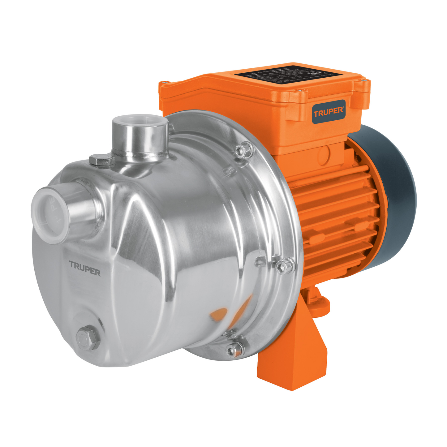 Bomba eléctrica para agua, tipo jet, acero inoxidable, 1/2HP