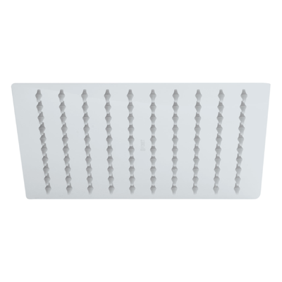 Regadera acero inoxidable, 8", sin brazo, cromado, Riviera