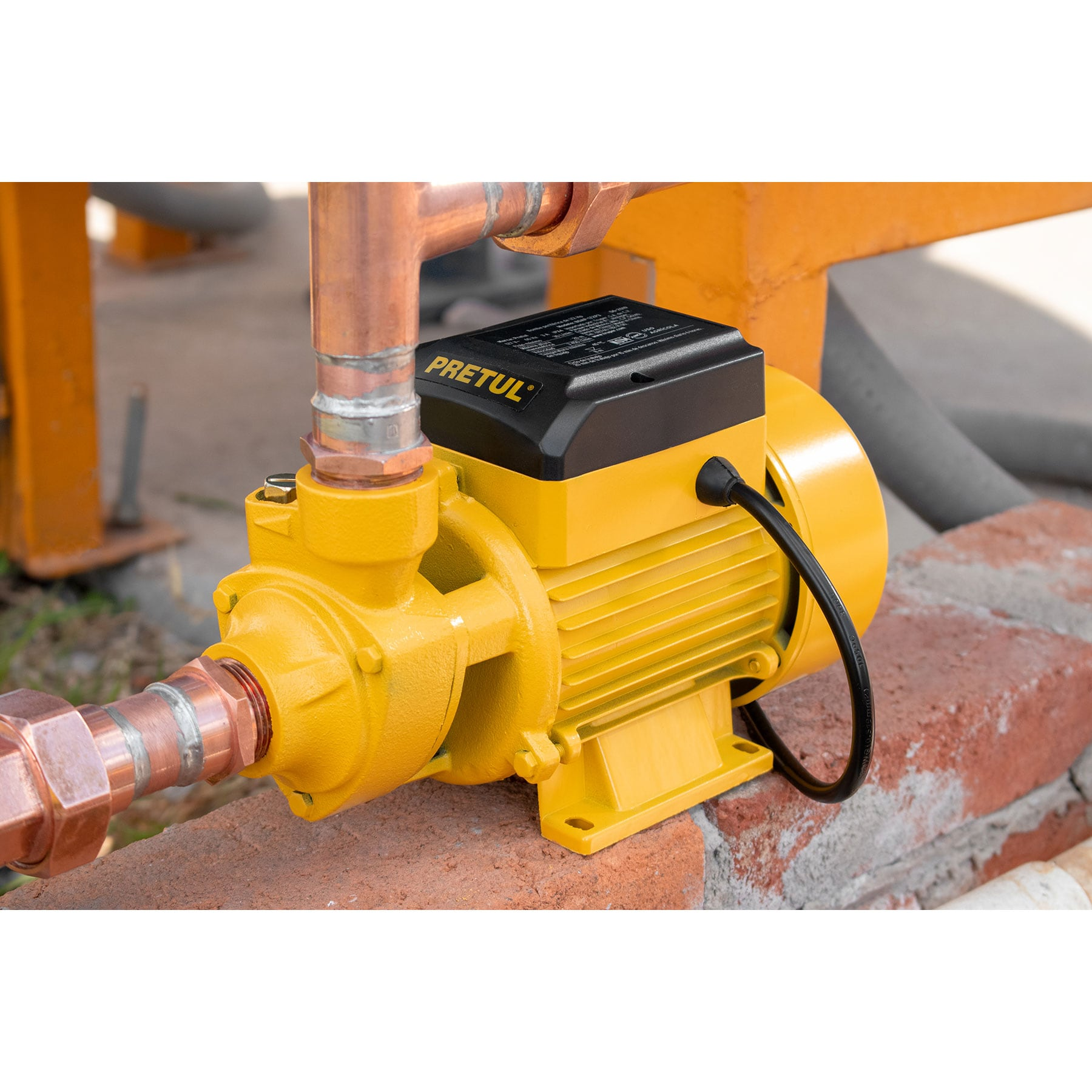 Bomba eléctrica periférica para agua 1/2 Hp, Pretul