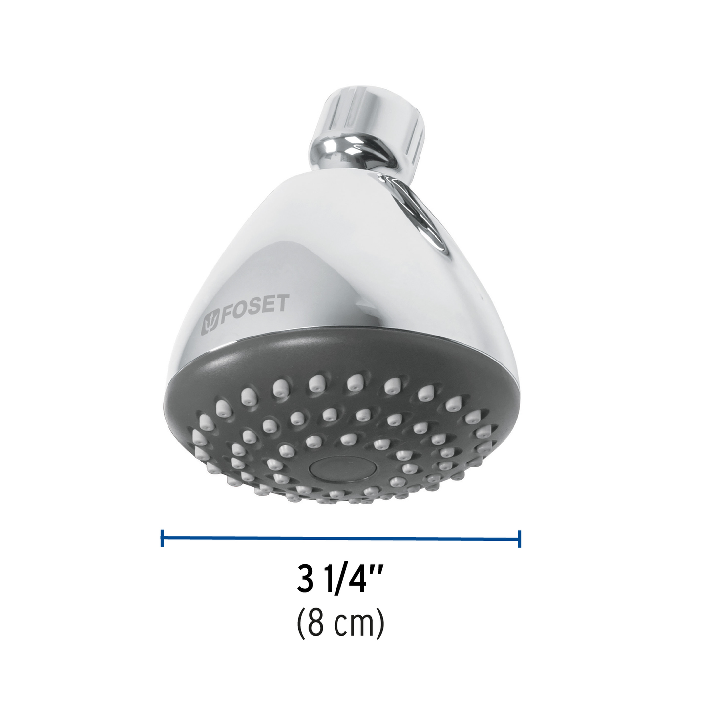 Regadera 3-1/4", sin brazo, Aero
