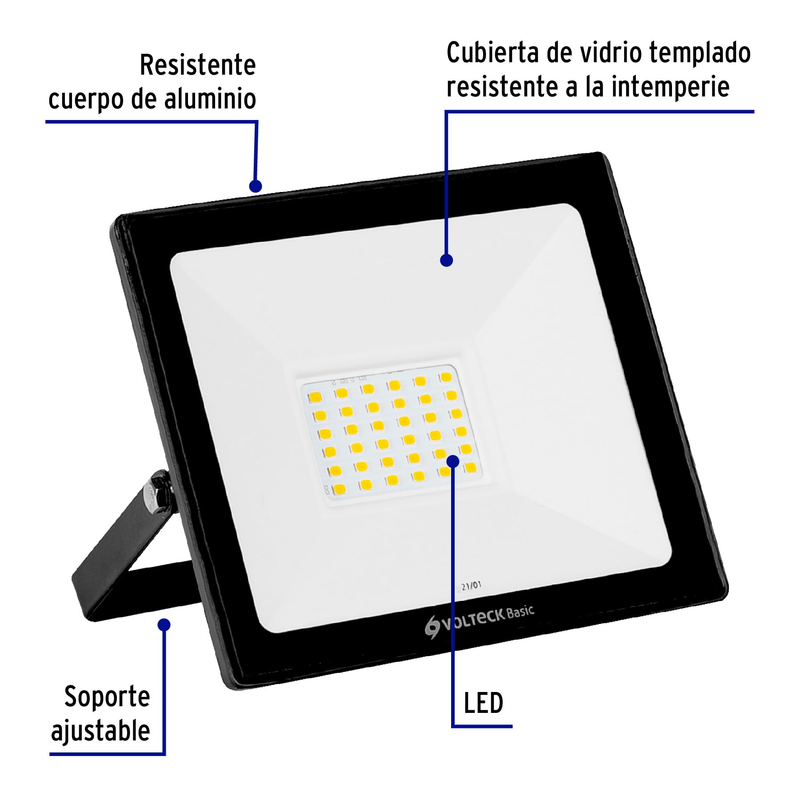Reflector ultra delgado de LED, 30 W