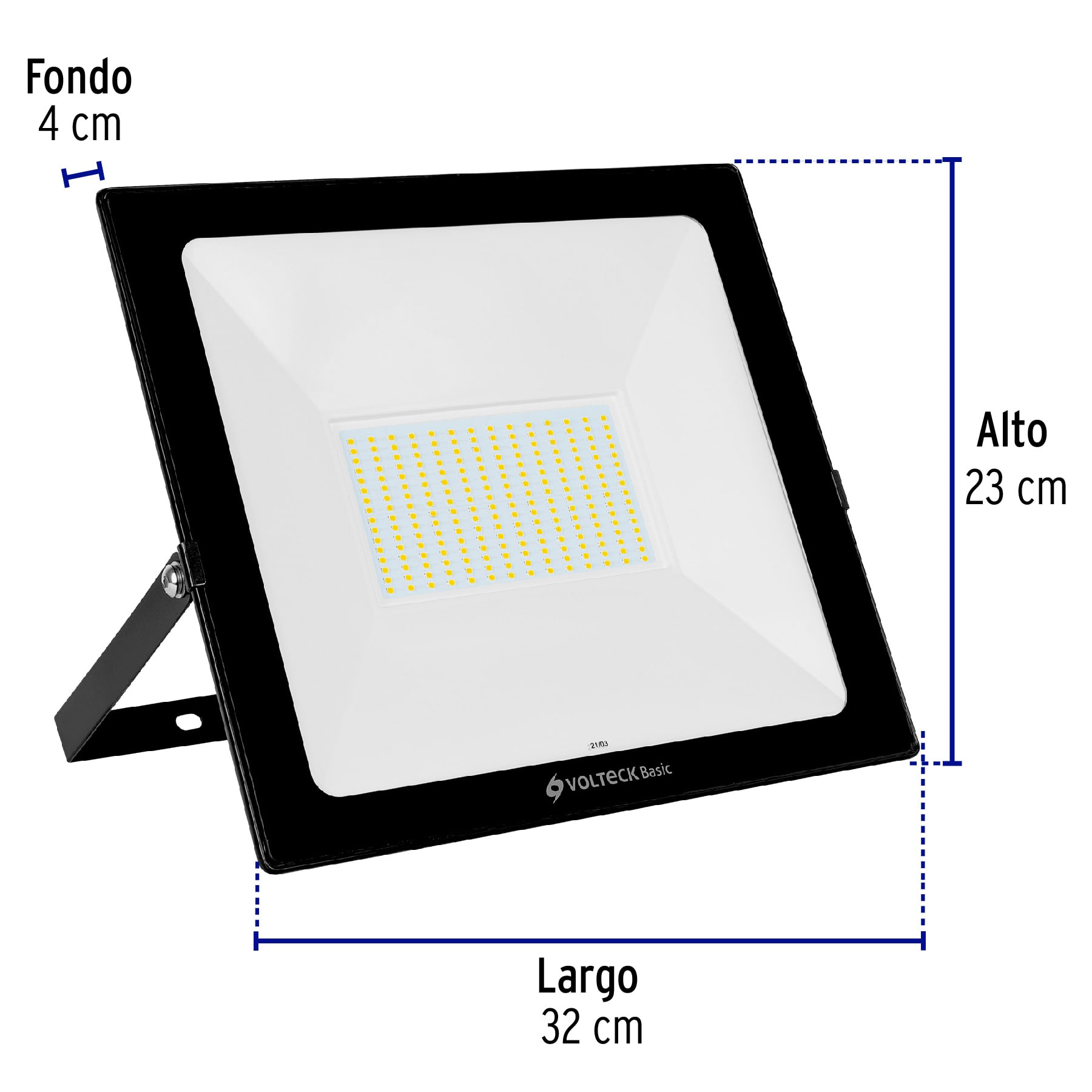Reflector ultra delgado de LED, 150 W