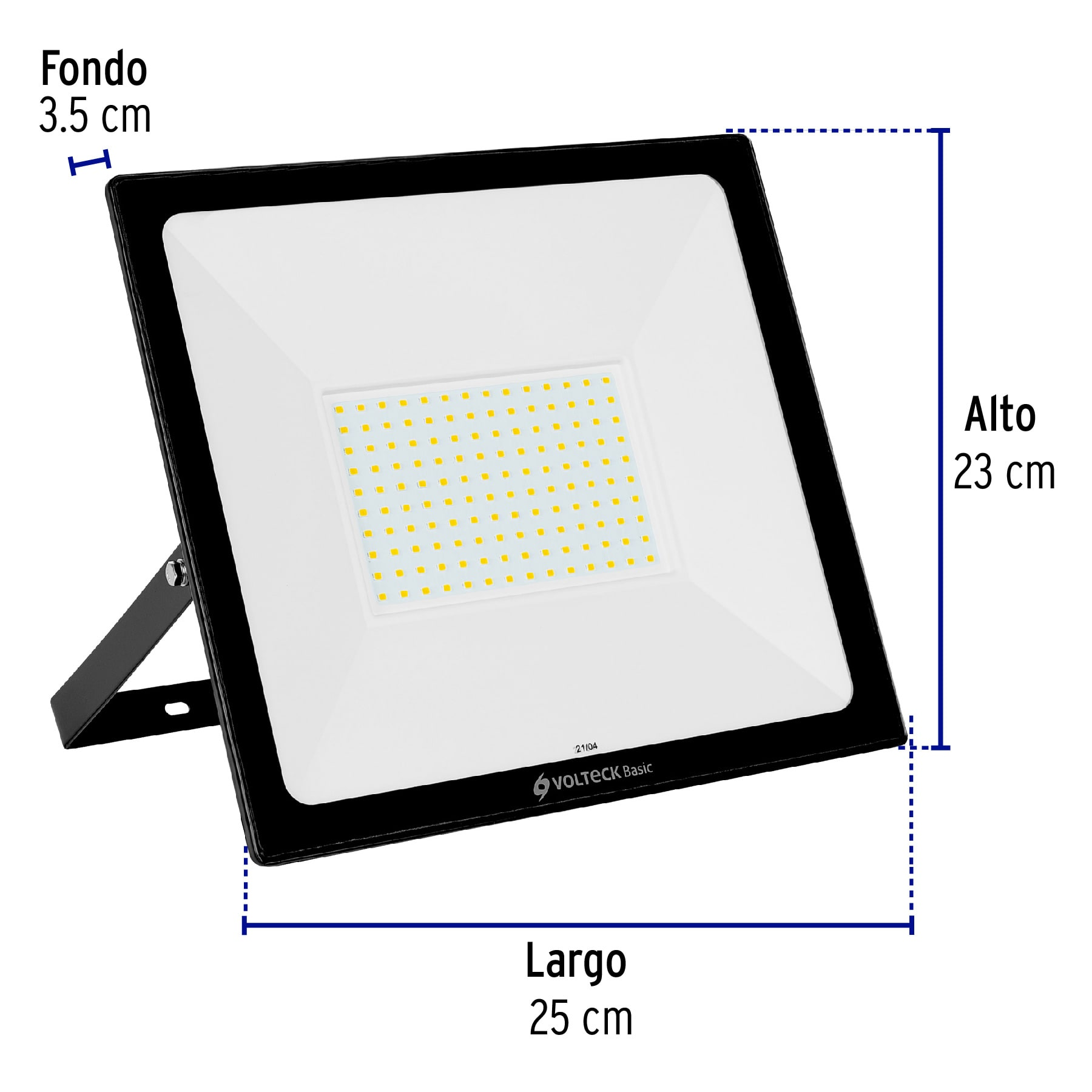 Reflector ultra delgado de LED, 100 W