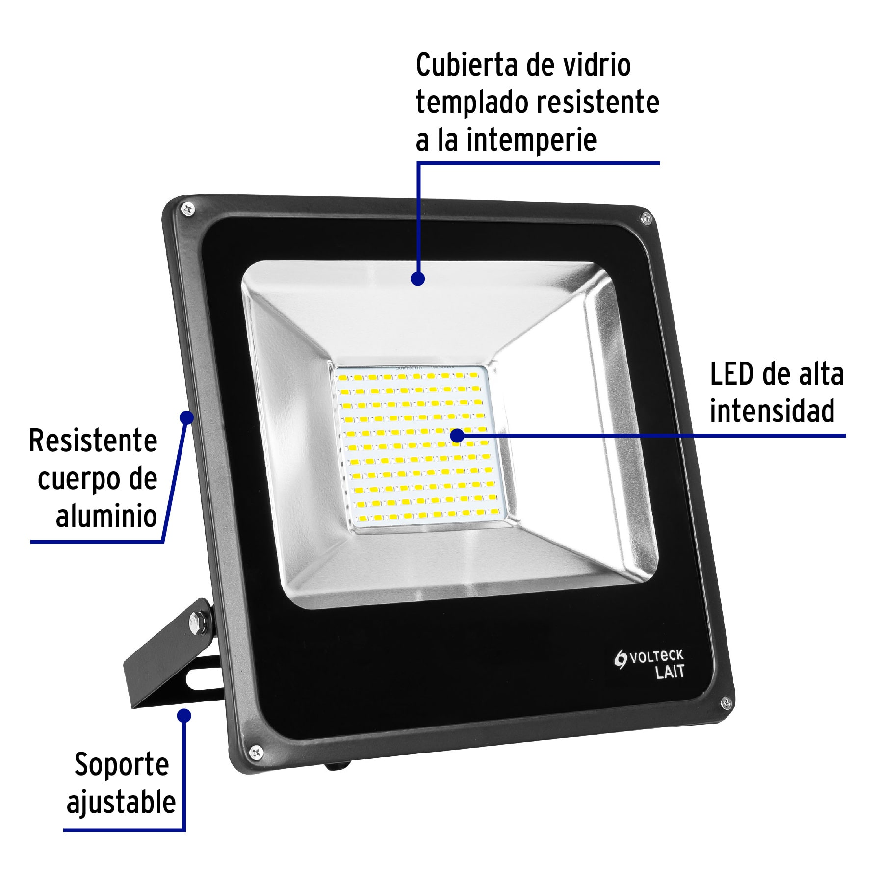 Reflector delgado de LED, 50 W