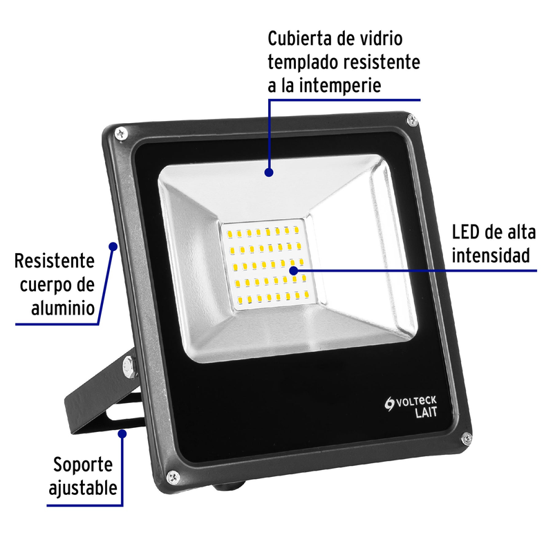 Reflector delgado de LED, 20 W