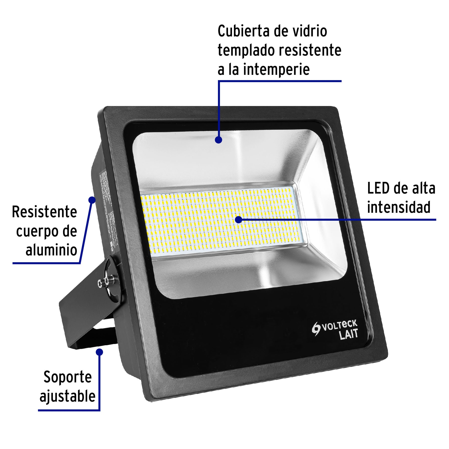 Reflector delgado de LED alta potencia 200 W