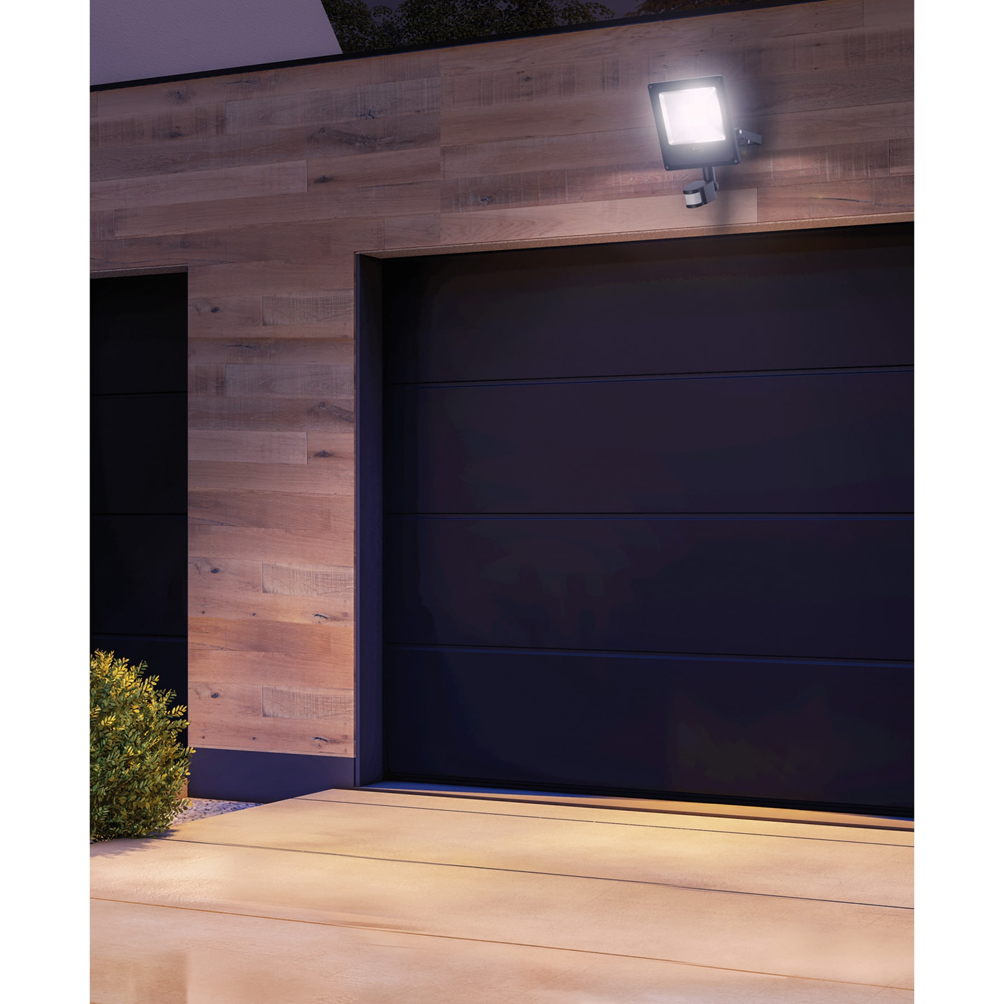 Reflector de LED, 10 W con sensor de movimiento