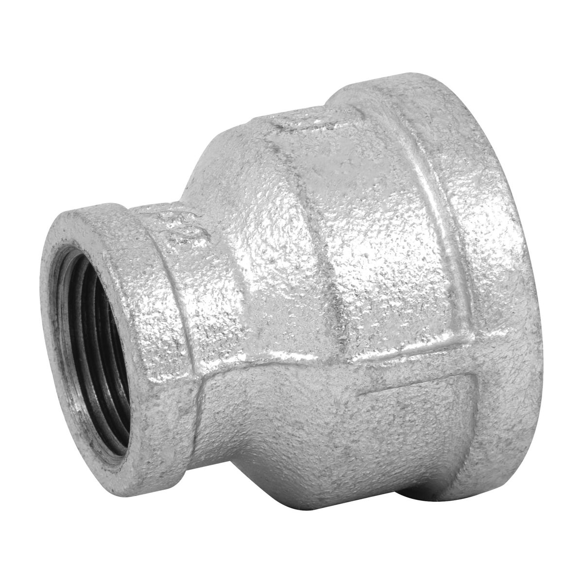 Reducción campana, acero galvanizado, 1-1/4x1/2"