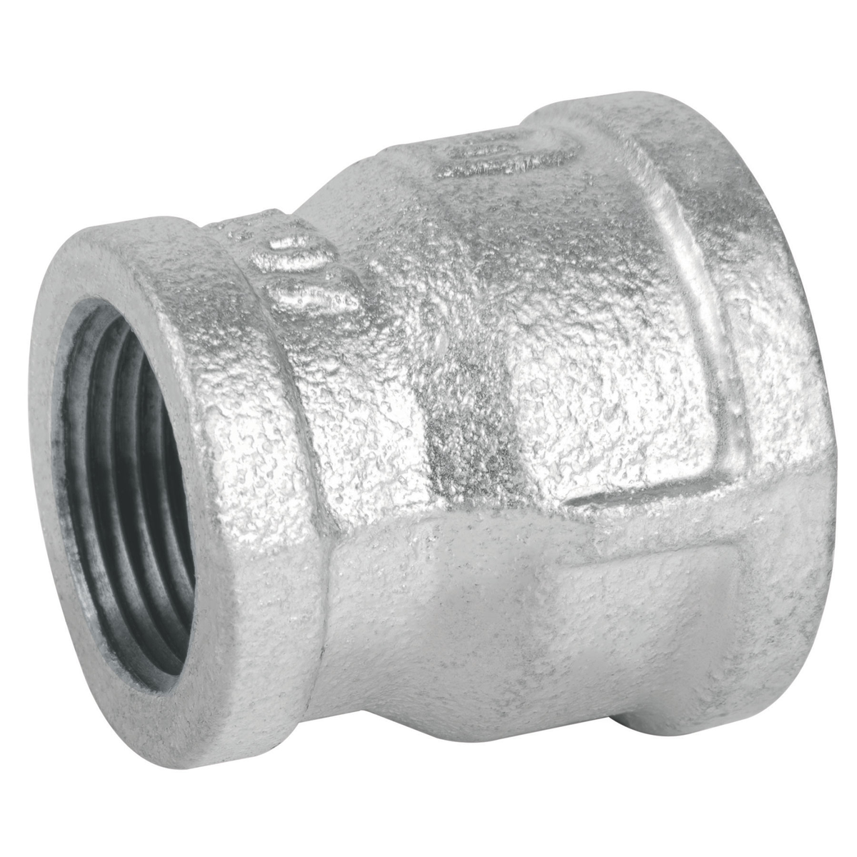 Reducción campana, acero galvanizado, 1" x 3/4"