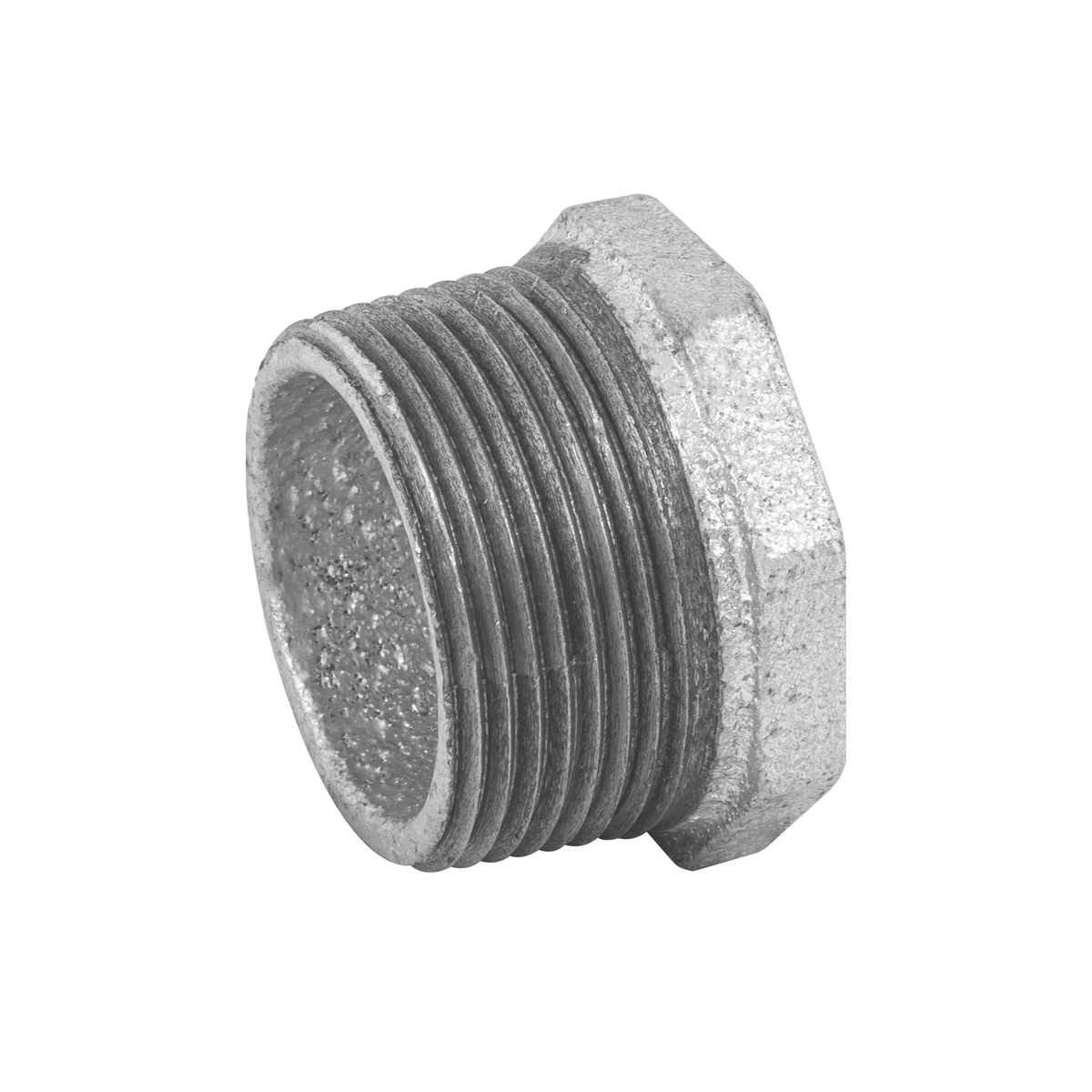 Reducción bushing, acero galvanizado, 1-1/4 x 1/2"