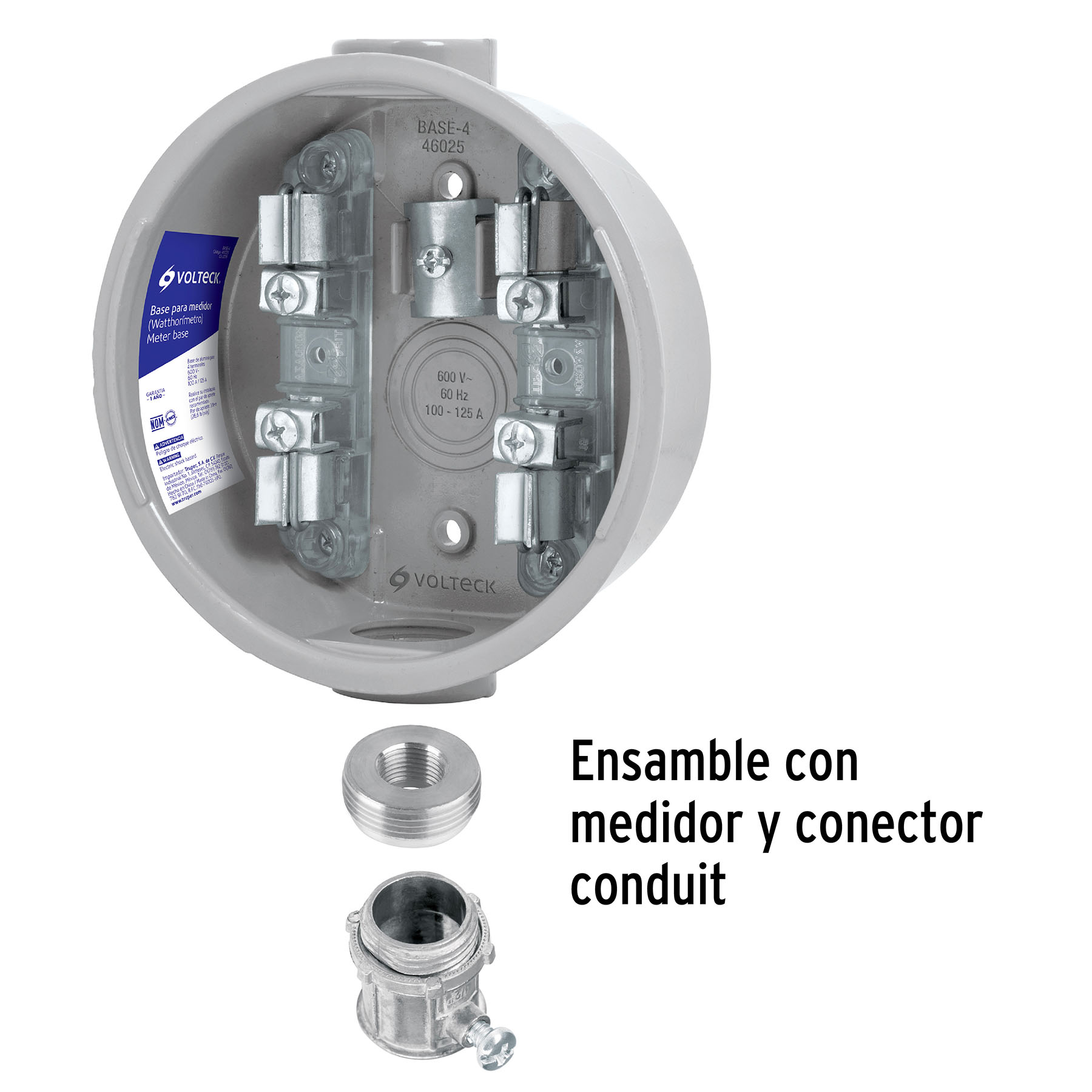 Reducción bushing 1-1/4" a 1/2"