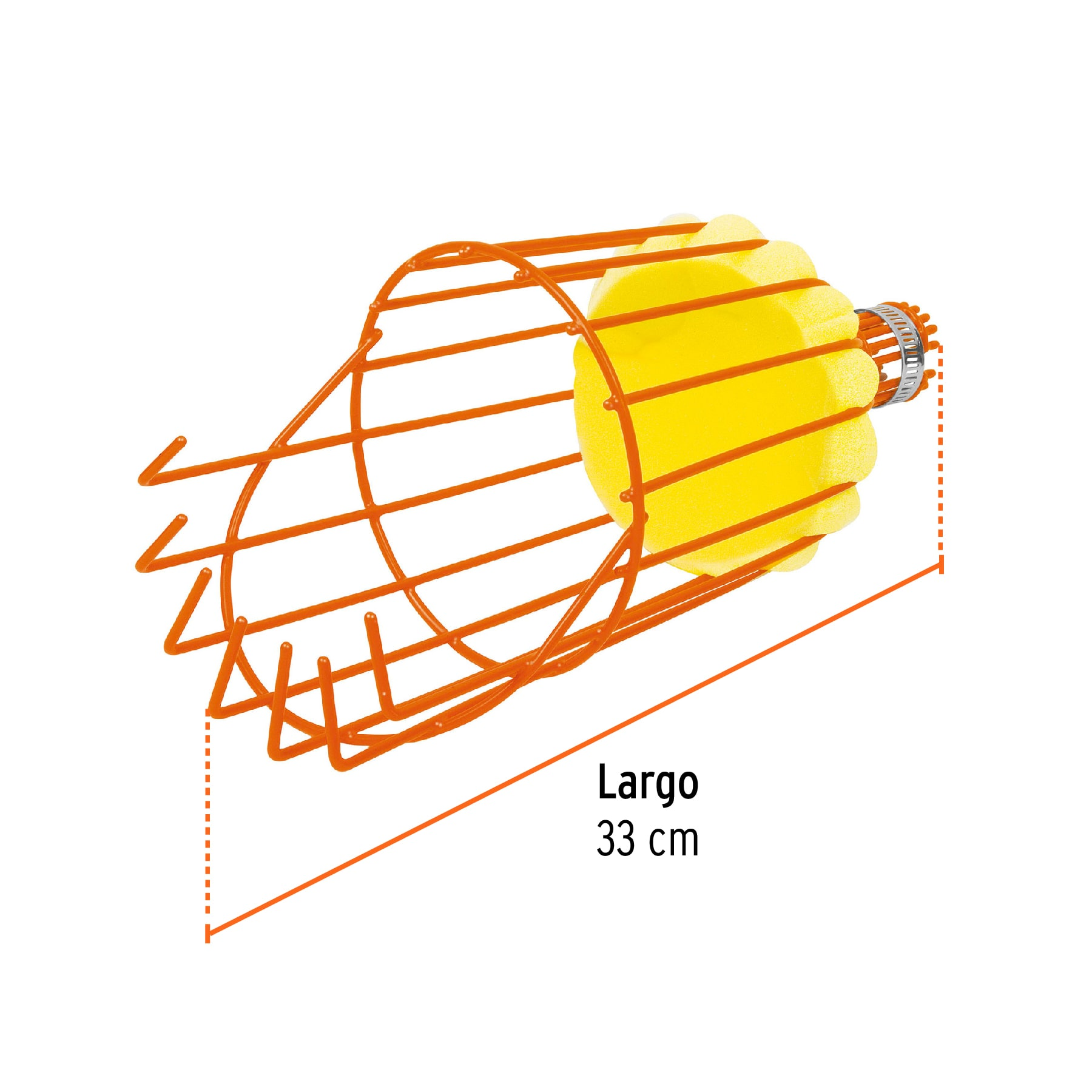Recolector de fruta, sin mango