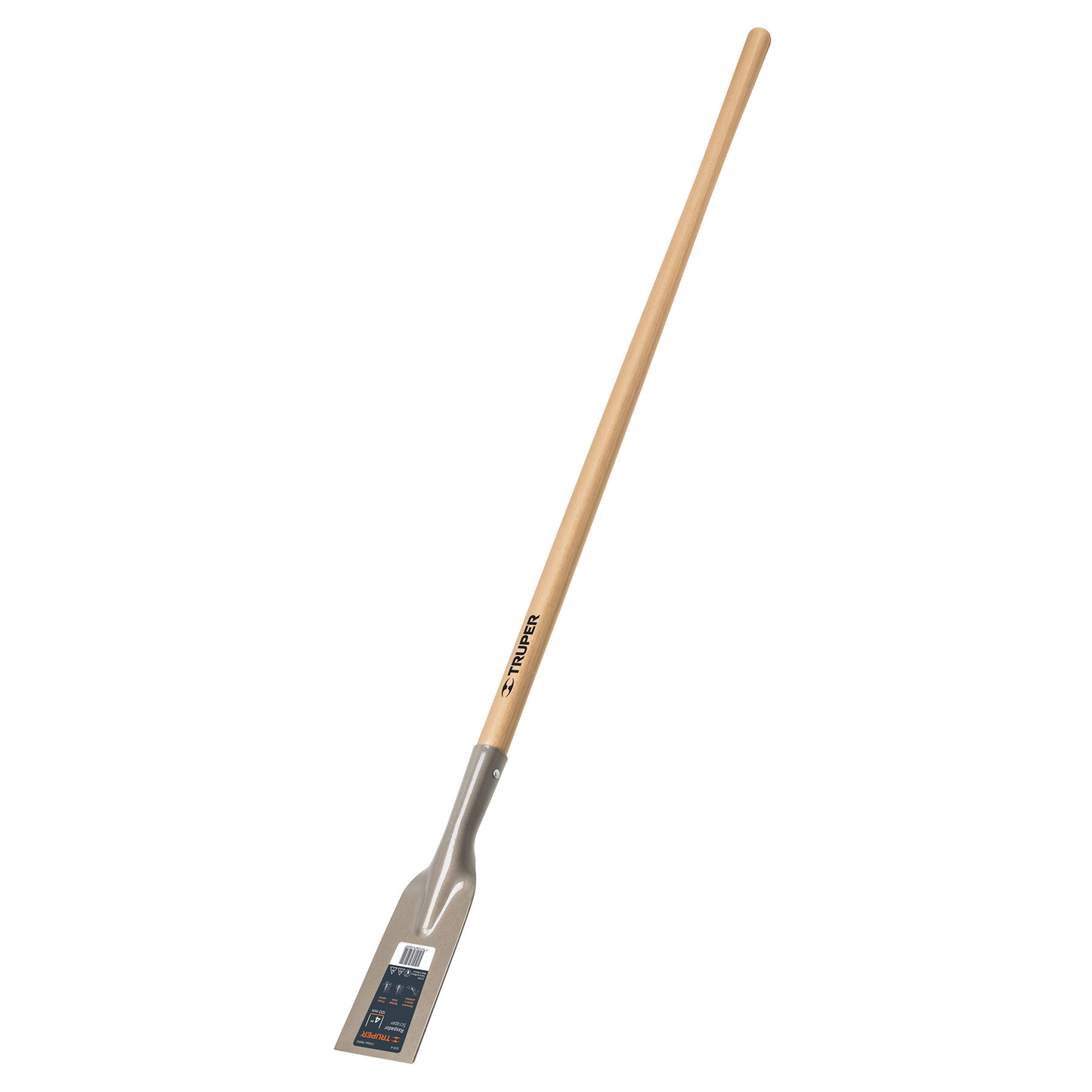 Raspador 4", mango largo 54"