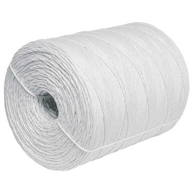 Rafia color blanco, calibre 3.8 g/m, 4.5 kg