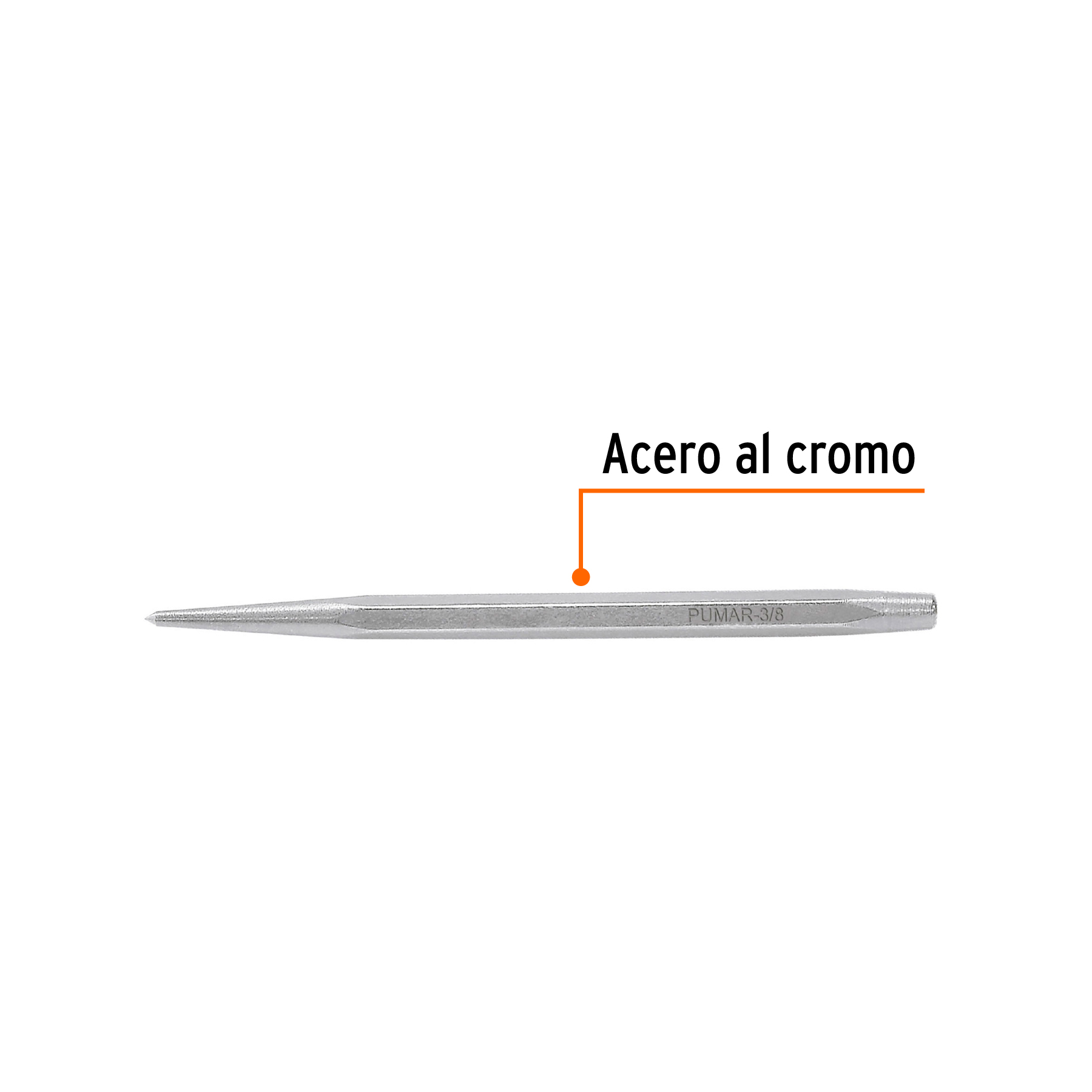 Punzón para marcar de 3/8"