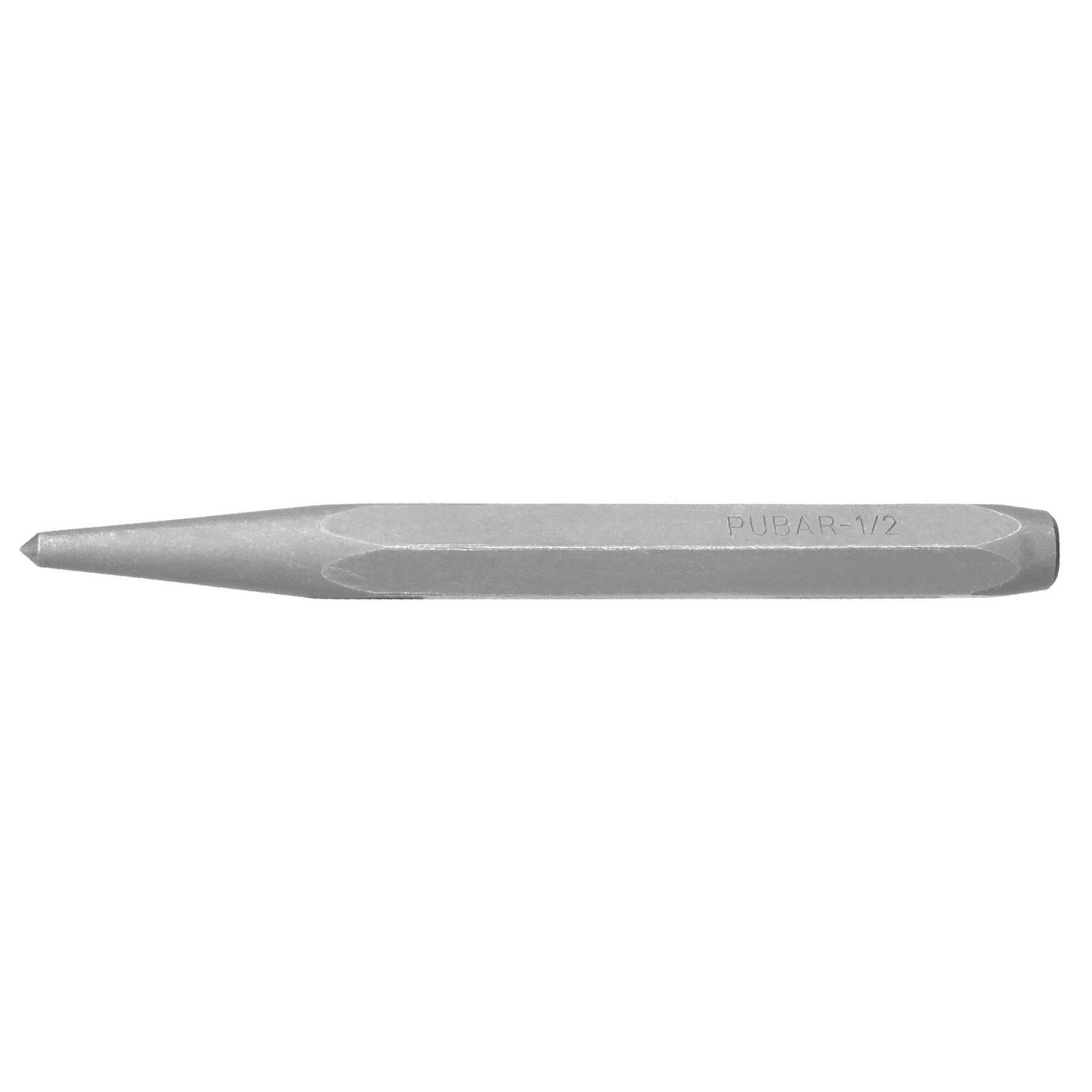 Punzon 1/2" para barrenar, largo 5-1/2"