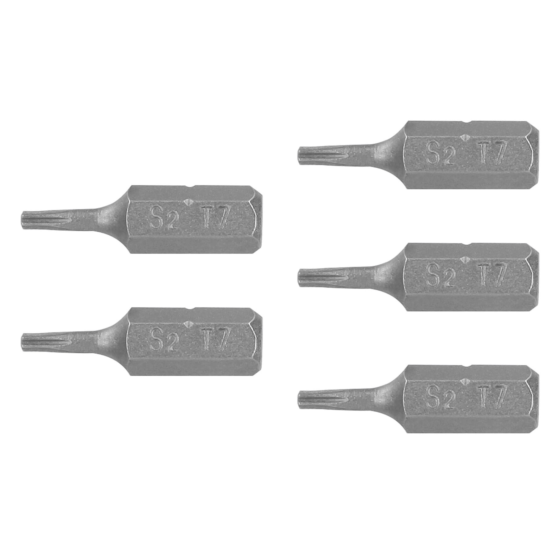 Puntas para desarmador Torx T7, 1", 5 piezas