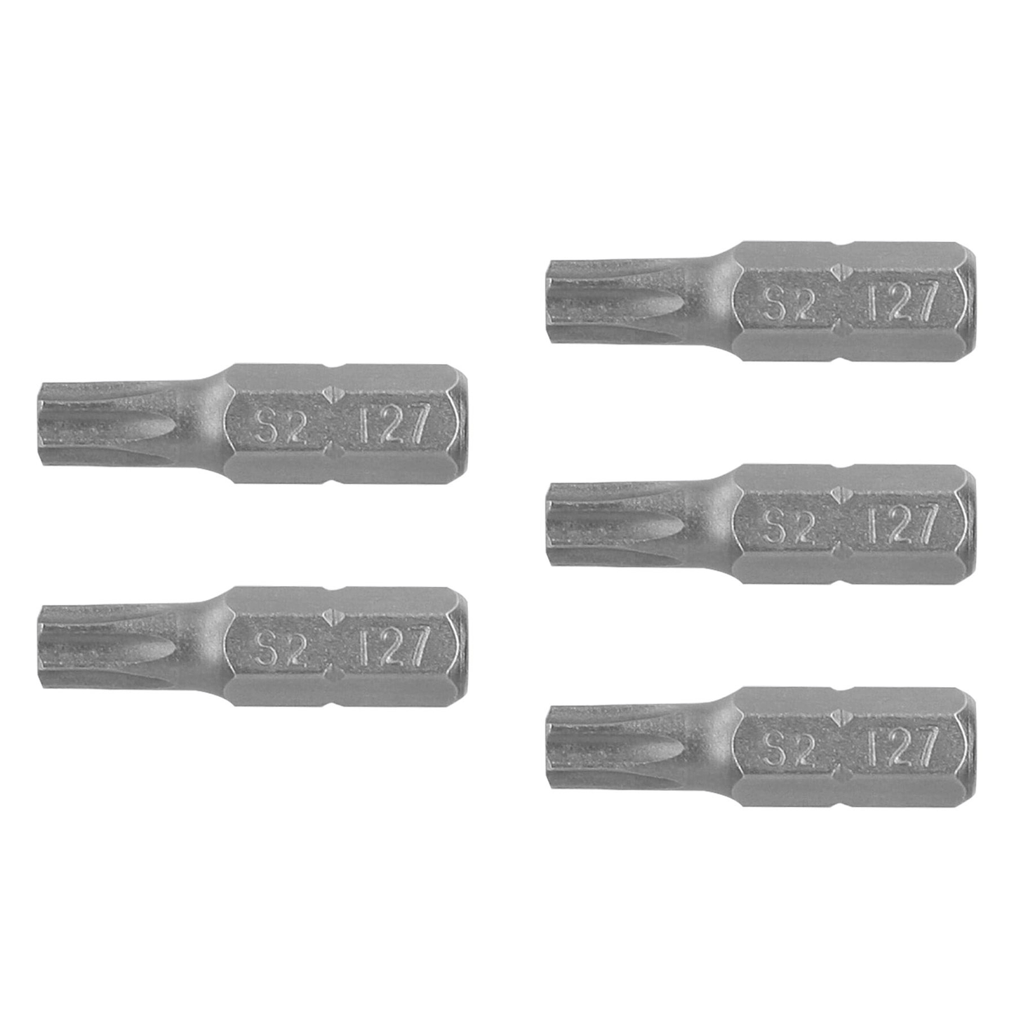 Puntas para desarmador Torx T27, 1", 5 piezas