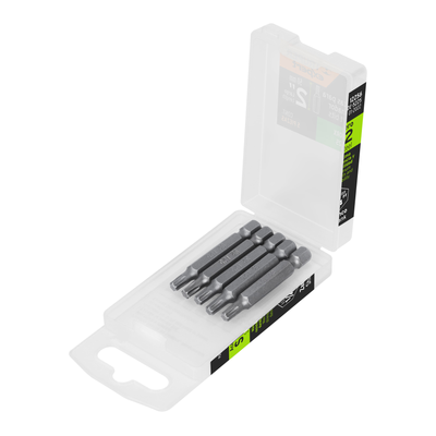 Estuche con 5 puntas torx T25 largo 2", TRUPER EXPERT