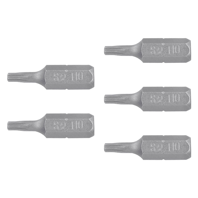 Puntas para desarmador Torx T10, 1", 5 piezas