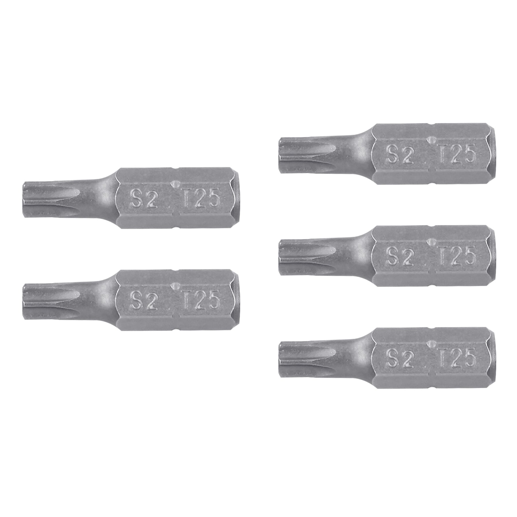 Puntas para desarmador Torx seg T25, 1", 5 piezas