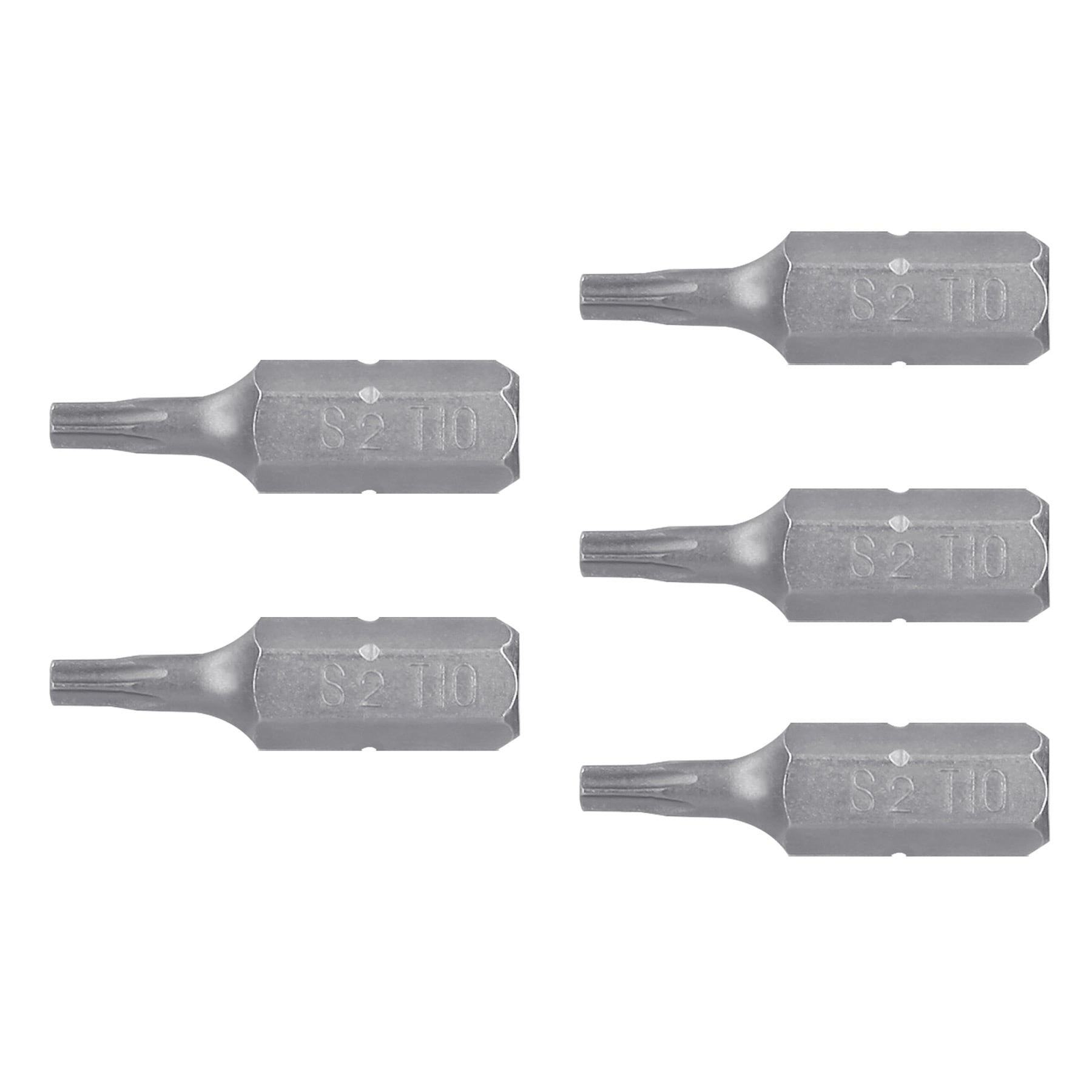 Puntas para desarmador Torx seg T10, 1", 5 piezas