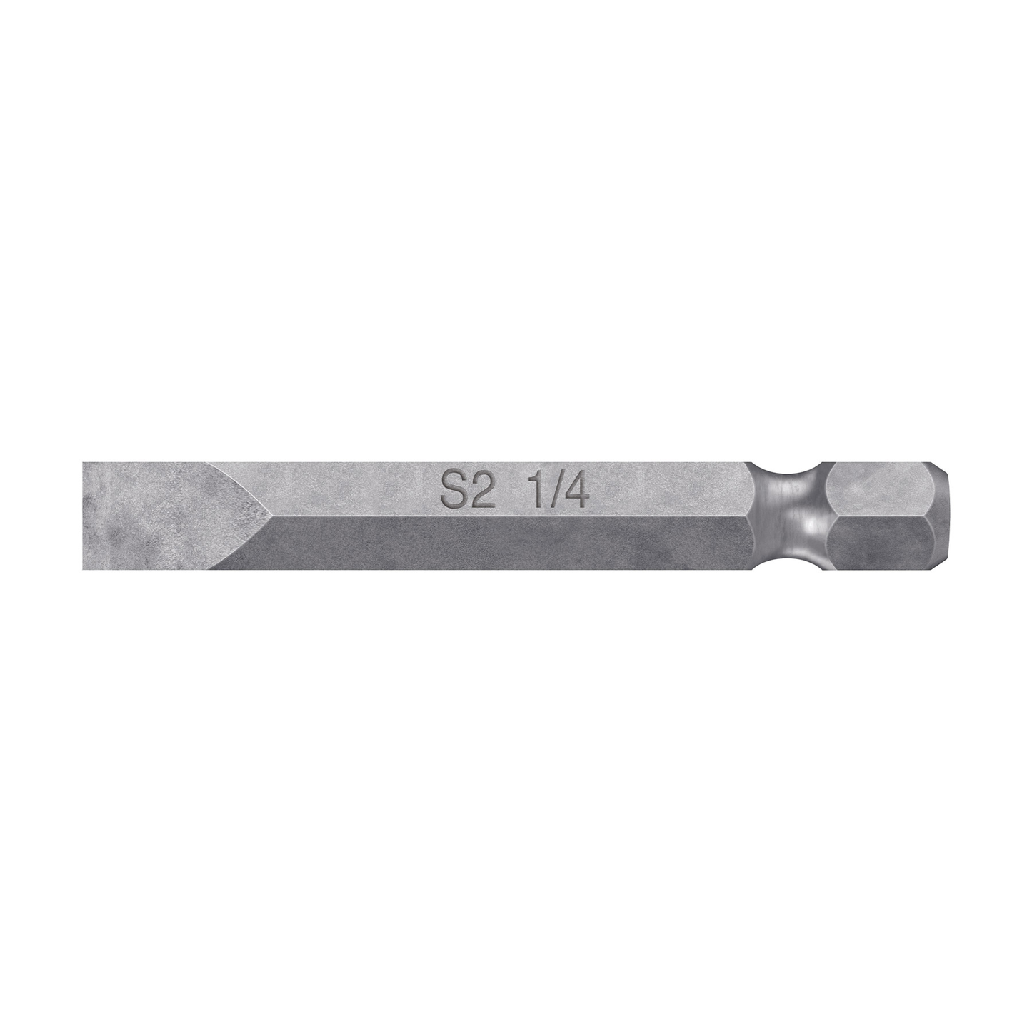 Puntas para desarmador planas, P25, 2", 5 piezas