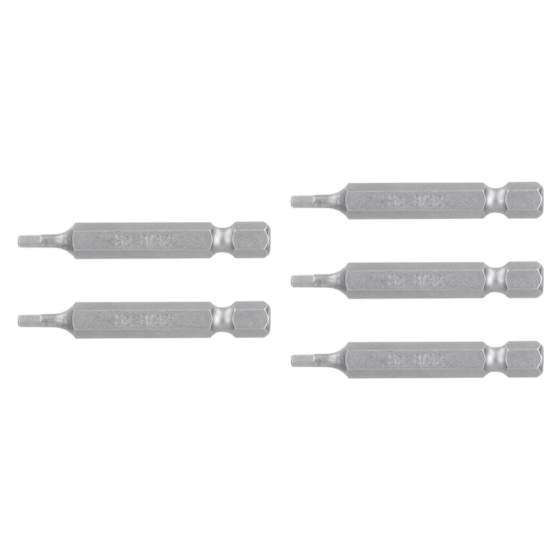 Puntas para desarmador hexagonales 3/32, 2", 5 piezas