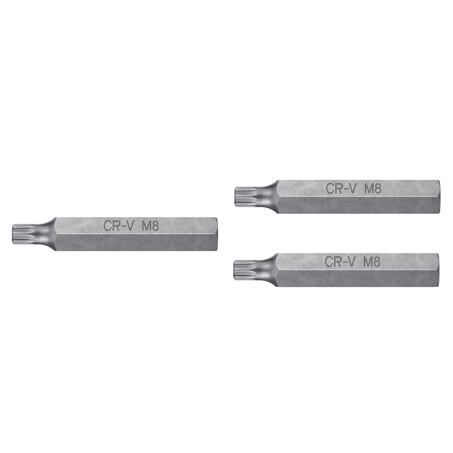 Puntas para desarmador bristol M8, 3", 3 piezas