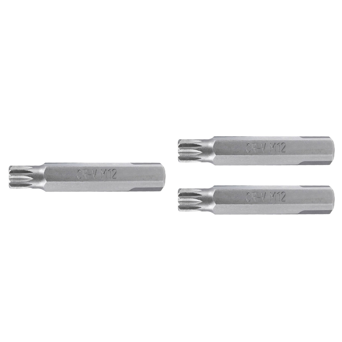 Puntas para desarmador bristol M12, 3", 3 piezas