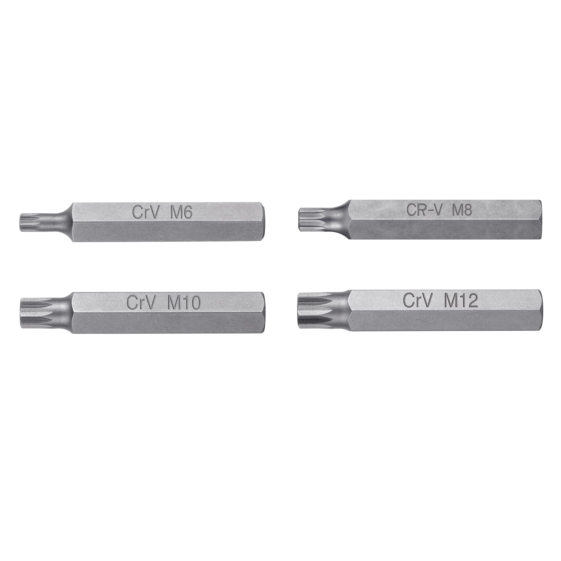 Puntas para desarmador bristol combinadas, 3", 4 piezas