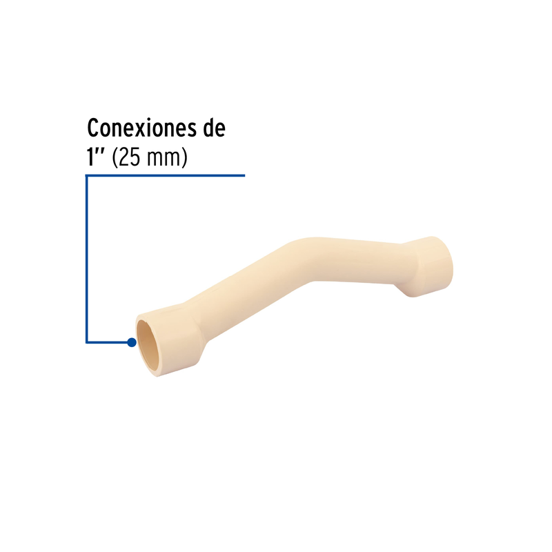Puente de CPVC 1", FOSET