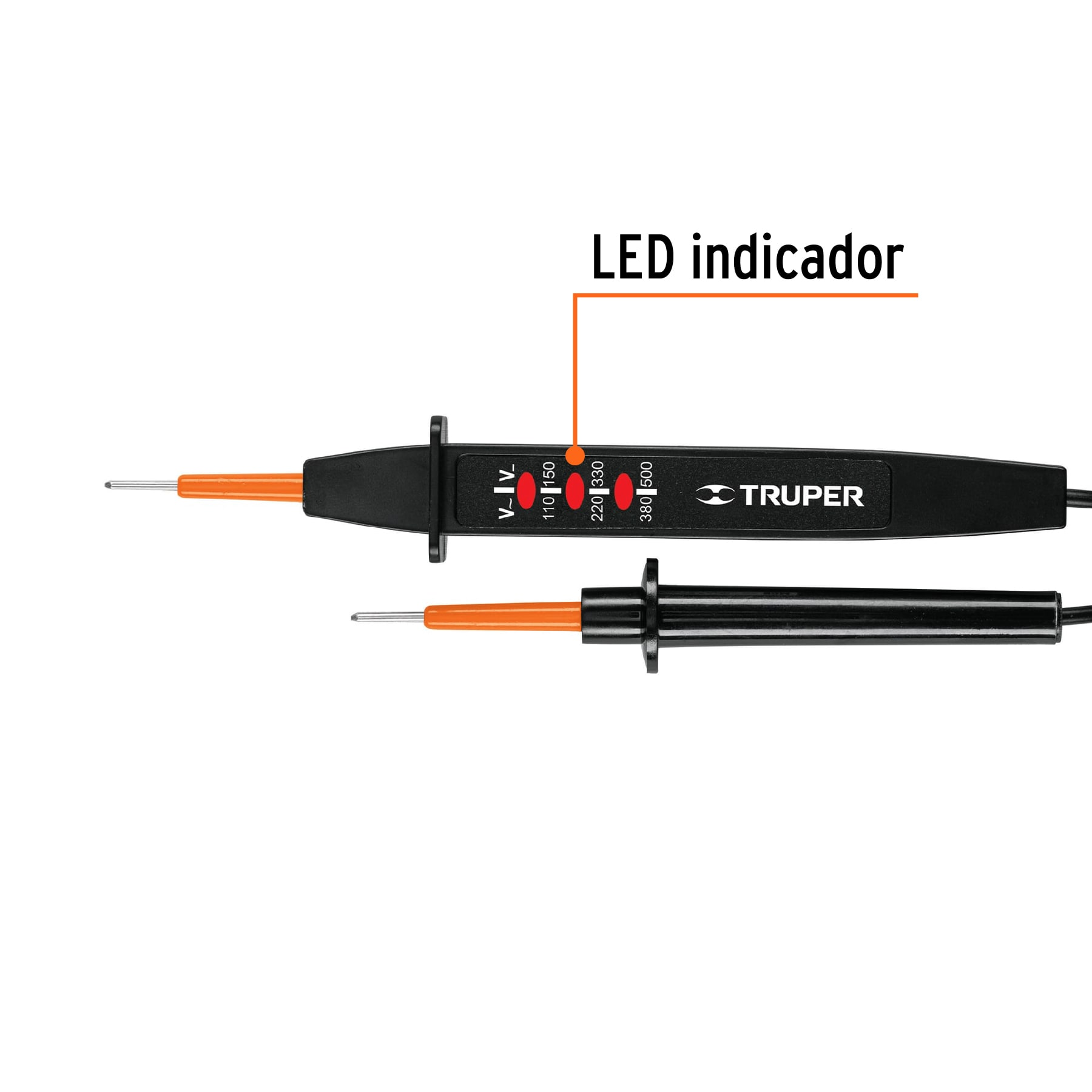 Probador de voltaje AC/DC