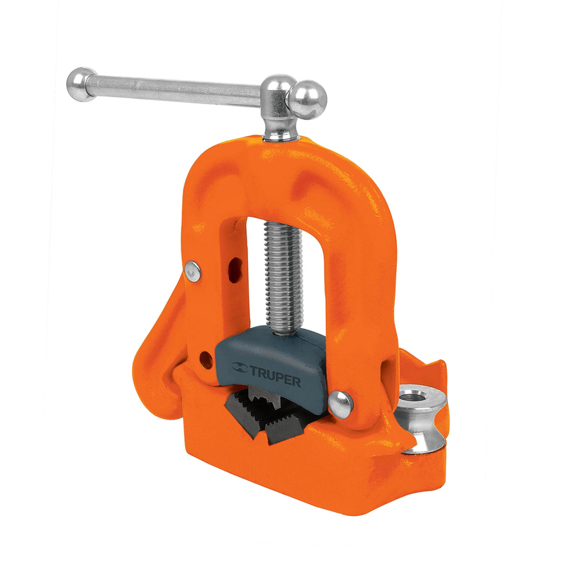 Prensa de yugo para tubo de 1/8" a 2", TRUPER