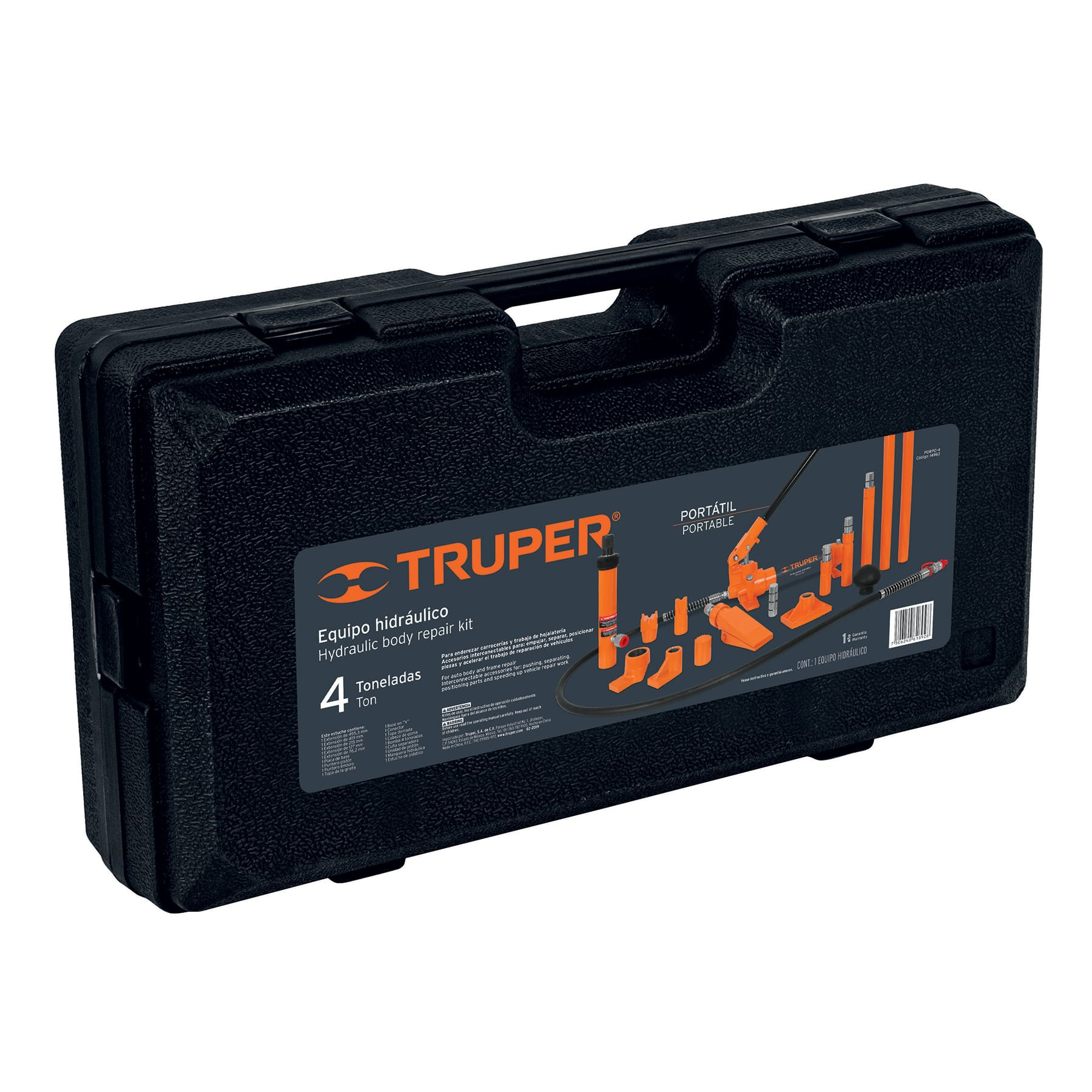 Porto power hidráulico, 4 toneladas