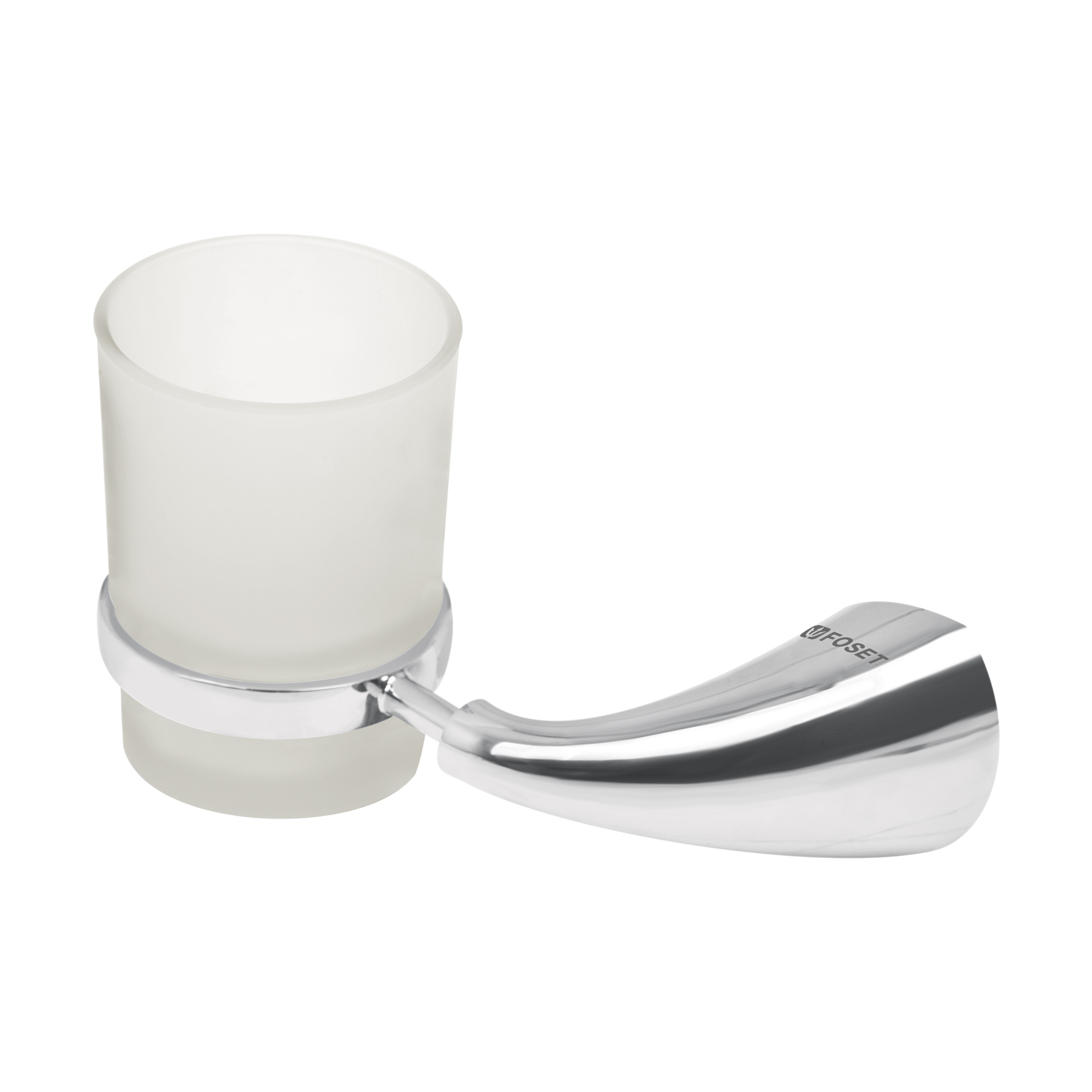 Portavaso cepillero, con vaso, línea Aero