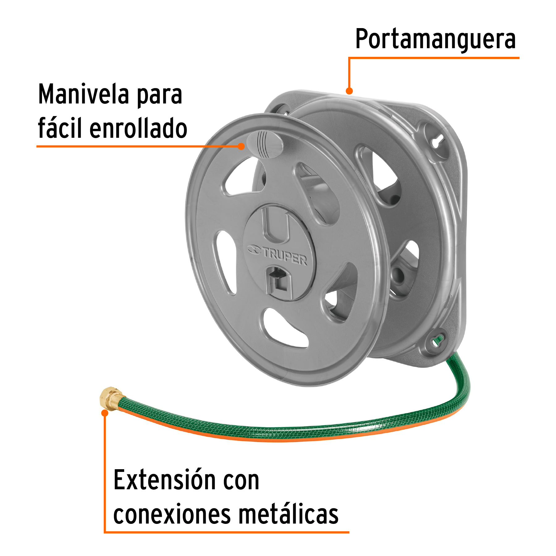 Portamanguera de pared