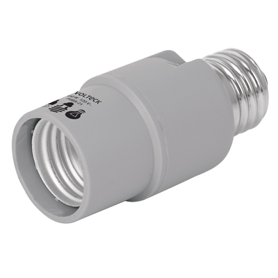 Portalámpara de policarbonato, con sensor de luz, 360°