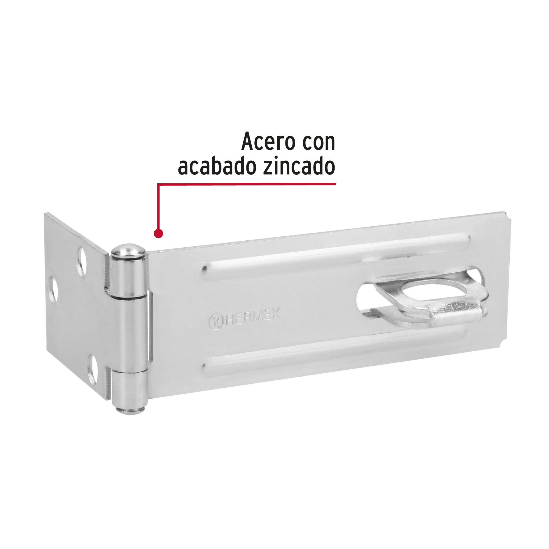 Portacandado acero zincado 4-1/2"
