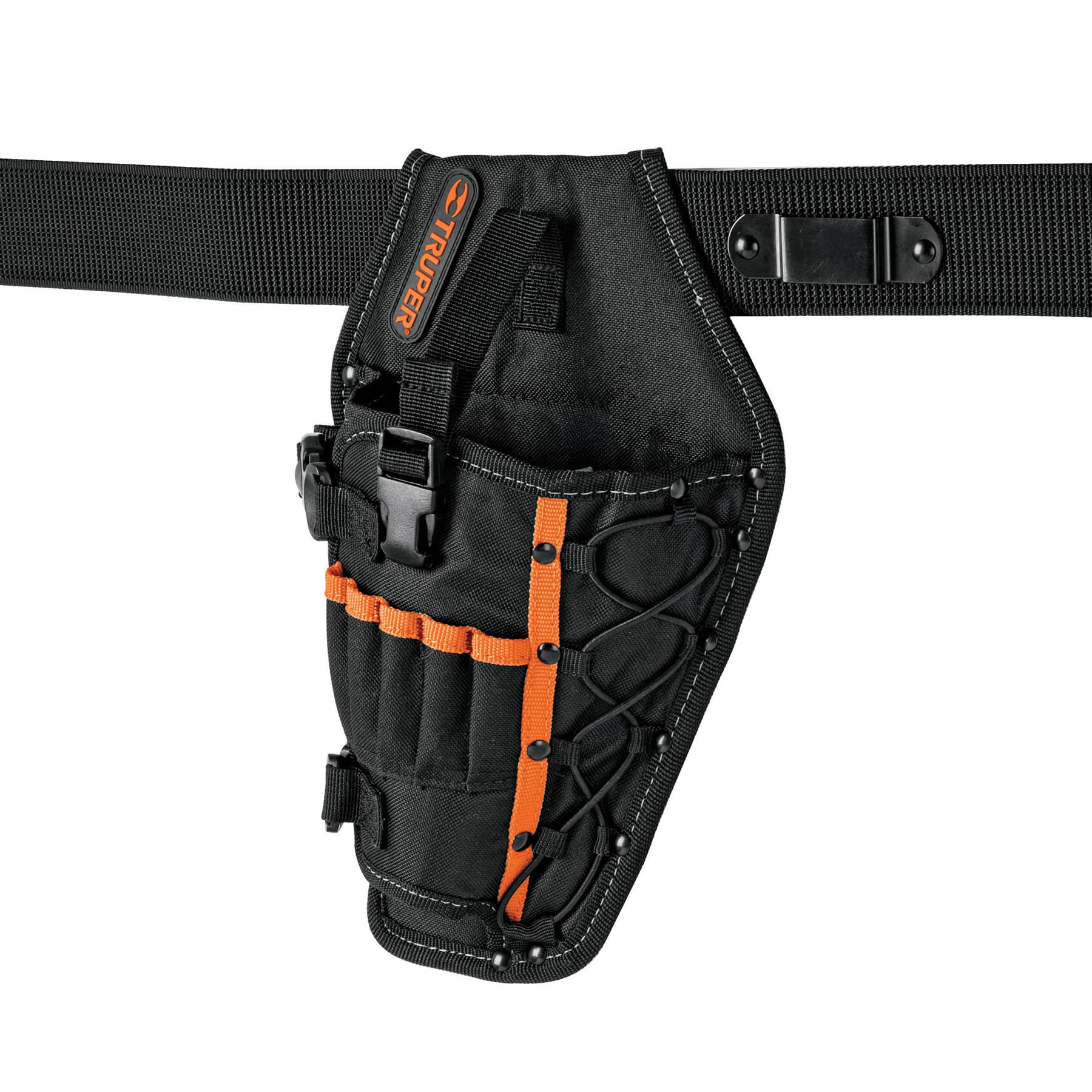 Porta taladro de poliester con cinco compartimentos