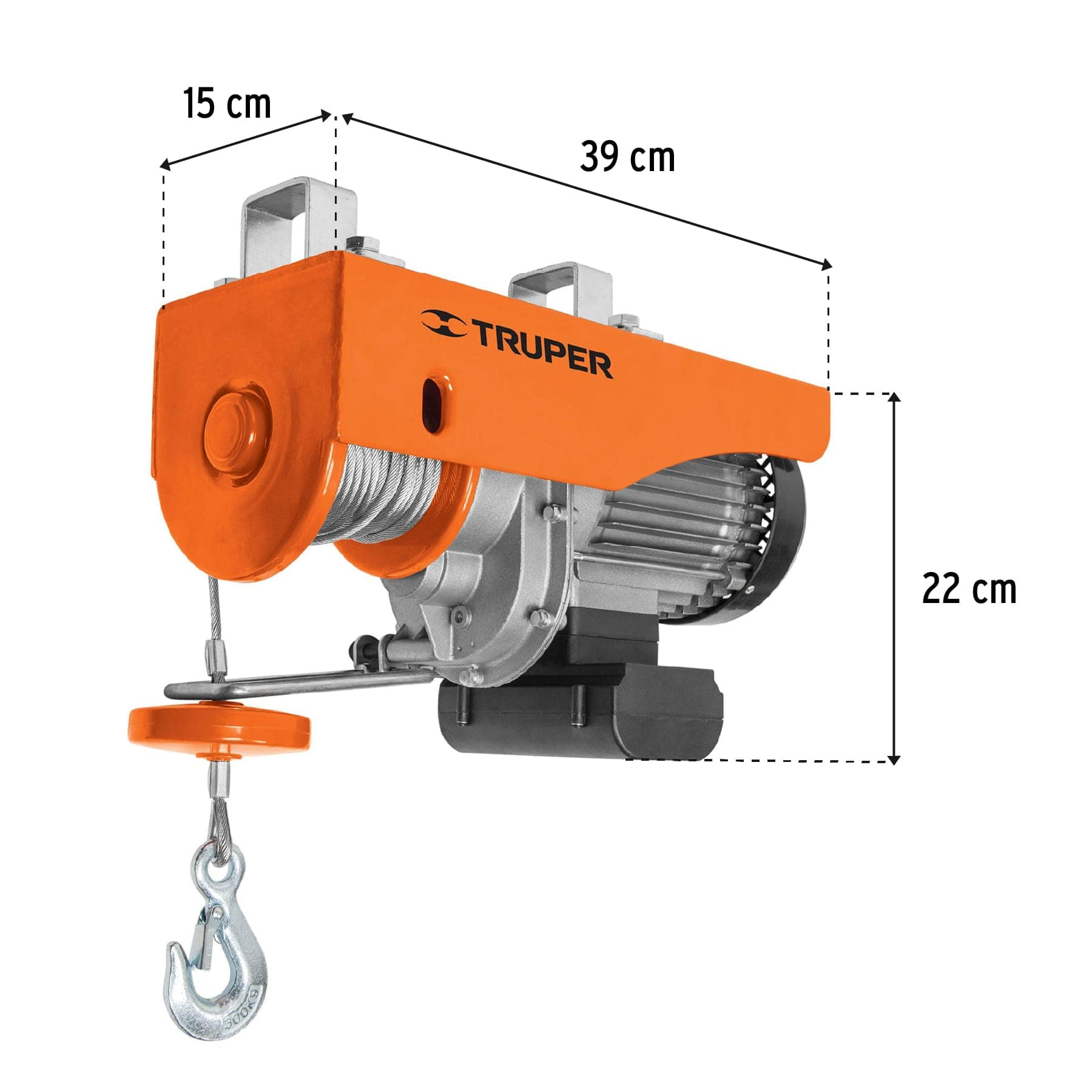 Polipasto eléctrico, 600 kg